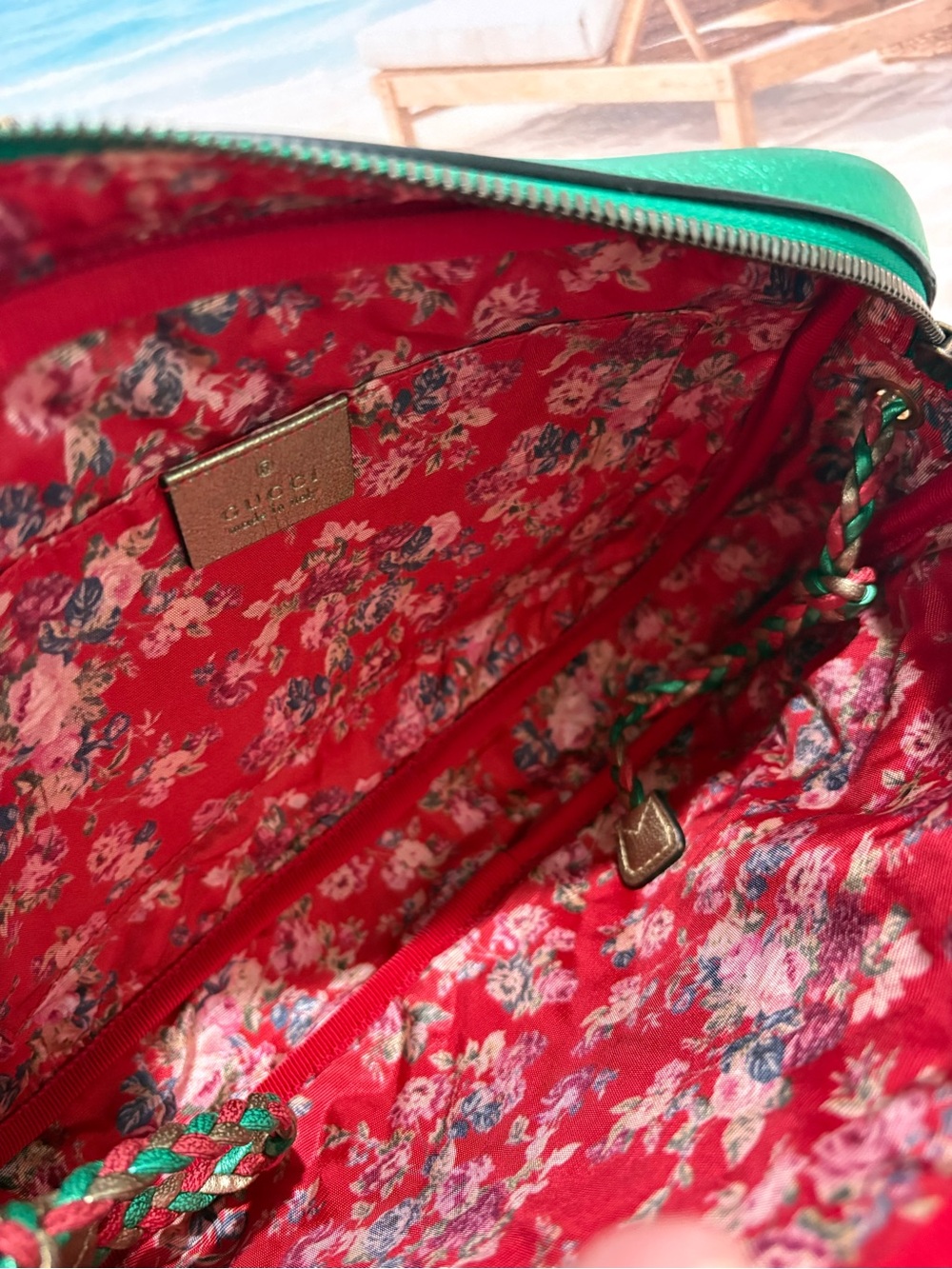 Authentic Gucci Trapuntata Metallic Matelassé Crossbody Bag w/ Certificate - Picture 4 of 16